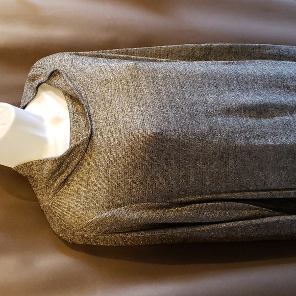 Talbot Gold Metallic Mock Neck Sweater Size 1X - NWT - Picture 4 of 8